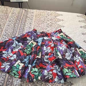 Colorful Floral Women's Skirt